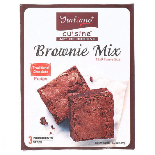 ITALIANO BROWNIE MIX TRADITIONAL 519 GM