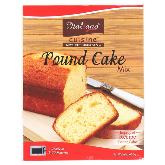 ITALIANO POUND CAKE MIX BUTTER CAKE 450 GM