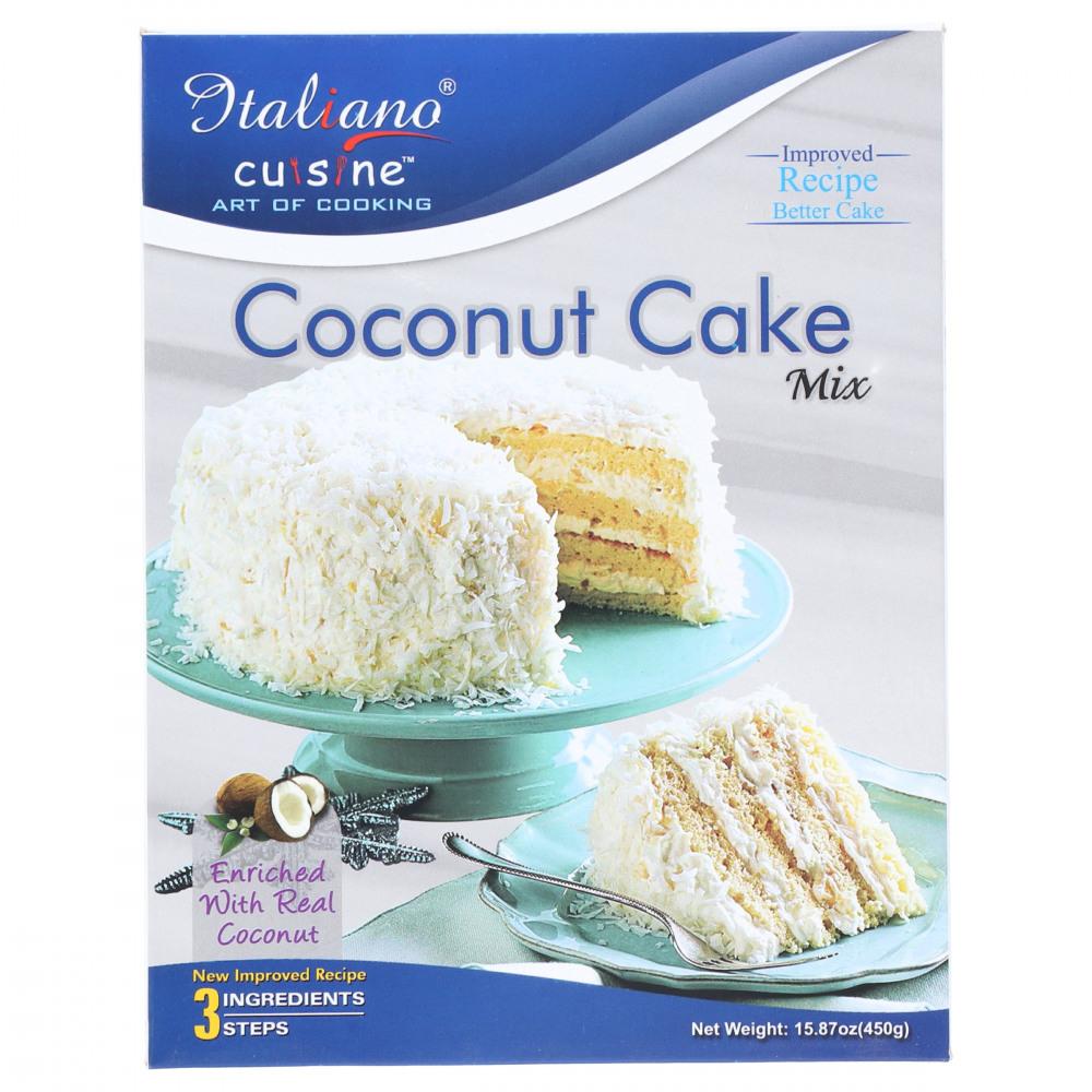 ITALIANO COCONUT CAKE MIX 450 GM