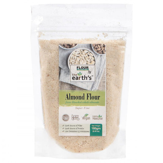 THE EARTHS ALMOND FLOUR 180 GM