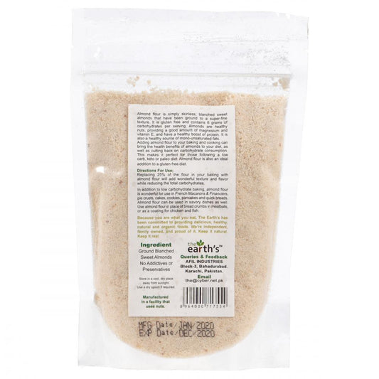 THE EARTHS ALMOND FLOUR 180 GM