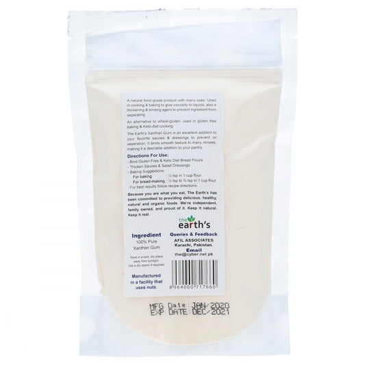 THE EARTHS XANTHAN GUM 250 GM