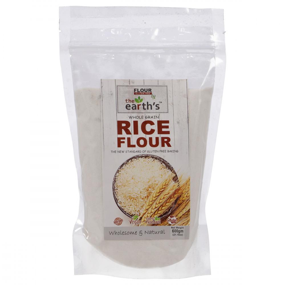 THE EARTHS RICE FLOUR WHOLE GRAIN 500 GM