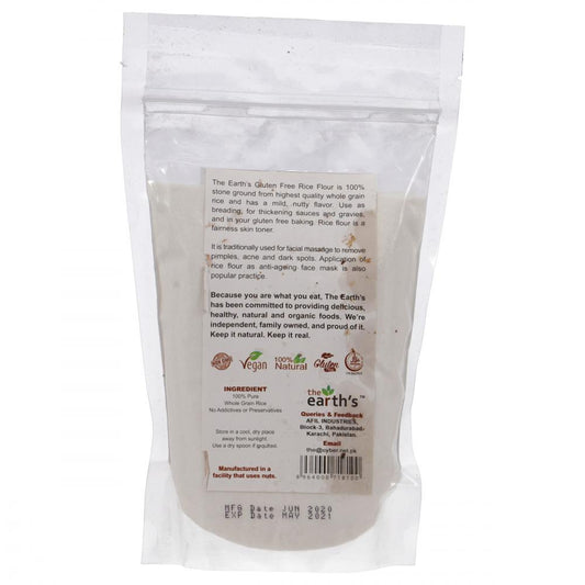 THE EARTHS RICE FLOUR WHOLE GRAIN 500 GM