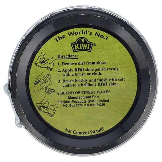 KIWI SHOE POLISH DARK TAN TIN 90 ML