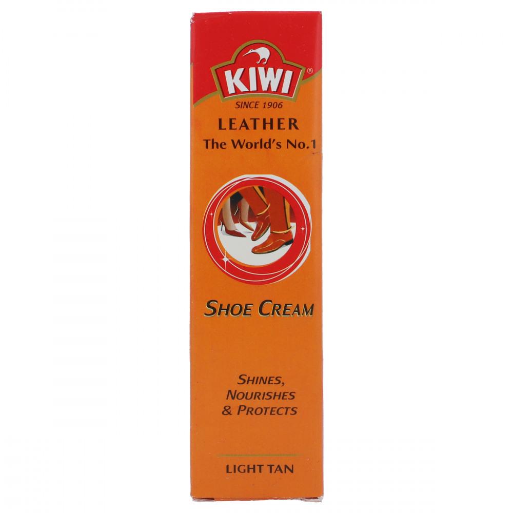 KIWI LEATHER SHOE CREAM LIGHT TAN 45 ML