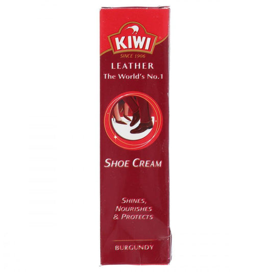 KIWI LEATHER SHOE CREAM BURGUNDY 45 ML