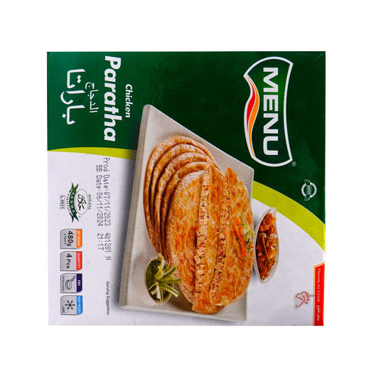 MENU CHICKEN PARATHA 4 PCS 480 GM