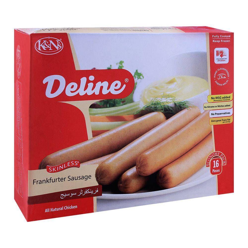 K&N's FRANKFURTER SAUSAGE 16 PCS 720 GM