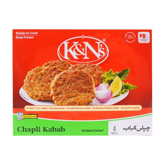 K&N's CHAPLI KABAB 300 GM 4 PC