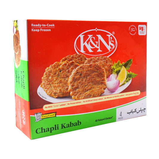 K&N's CHAPLI KABAB 300 GM 4 PC