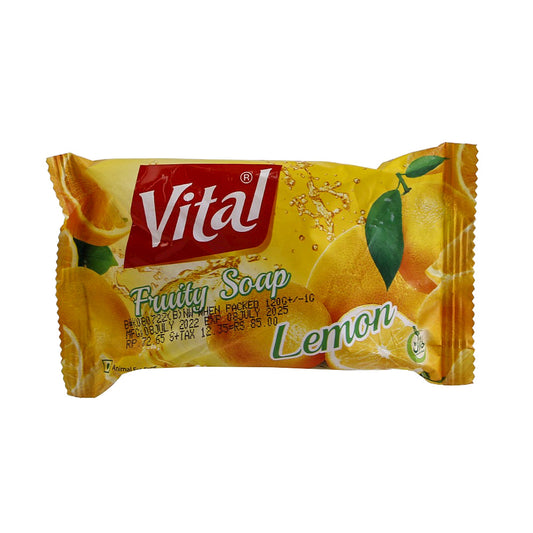 VITAL SOAP FRUITY LEMON 120 GM