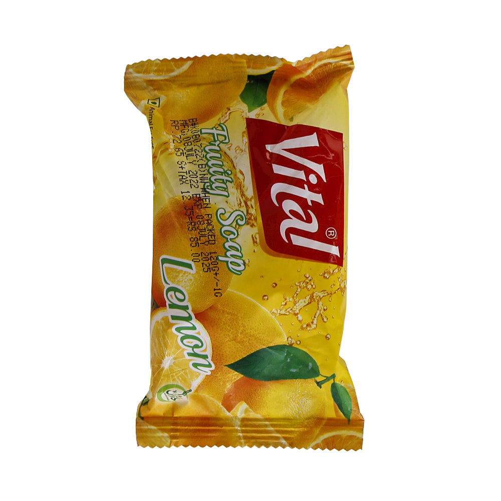 VITAL SOAP FRUITY LEMON 120 GM