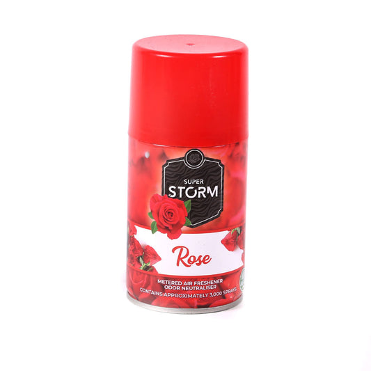 SUPER STORM AIR FRESHNER ROSE 250 ML