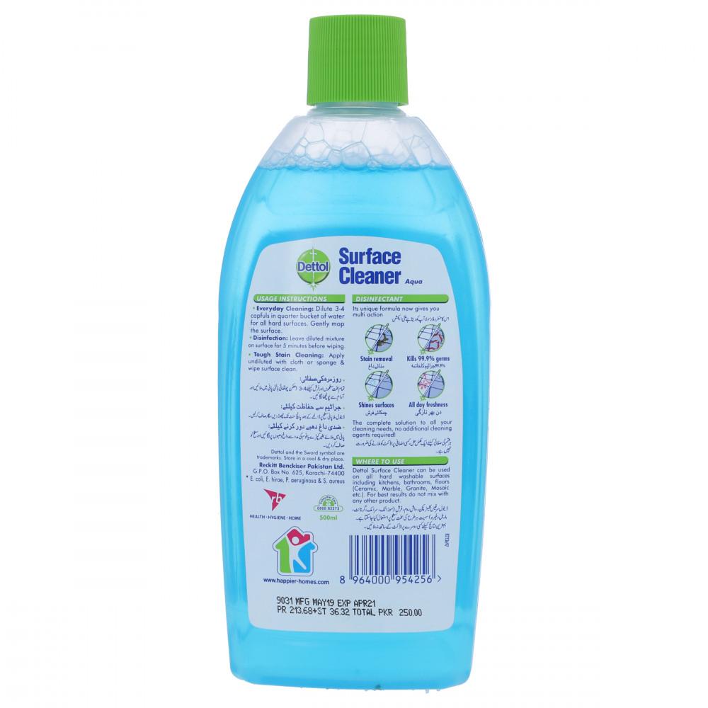 DETTOL SURFACE CLEANER MULTI AQUA 500 ML