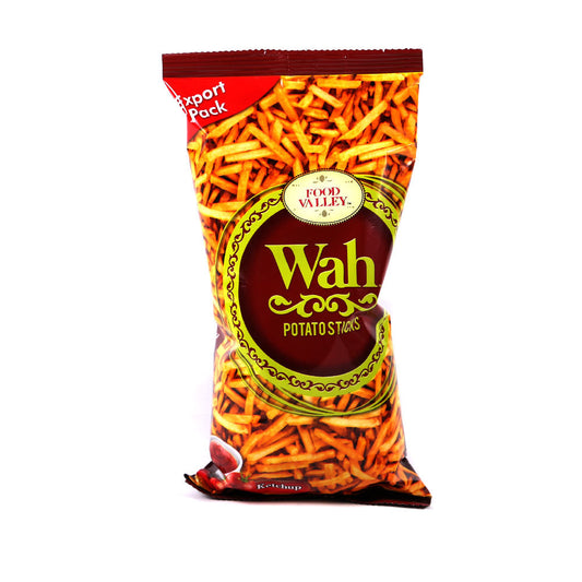 FOOD VALLEY WAH POTOTO STICKS KETCHUP 150GM