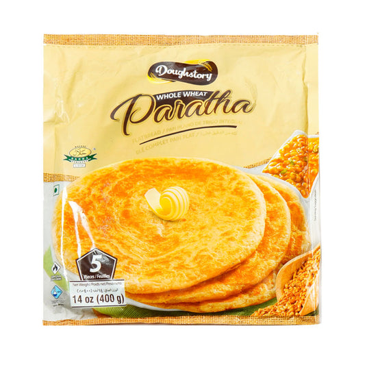 DAWN DOUGHSTORY WHOLE WHEAT PARATHA  -  5 PCS 400 GM