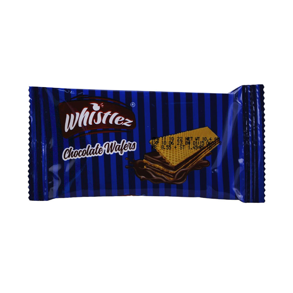 WHISTLEZ WAFERS CHOCOLATE SNACK PACK