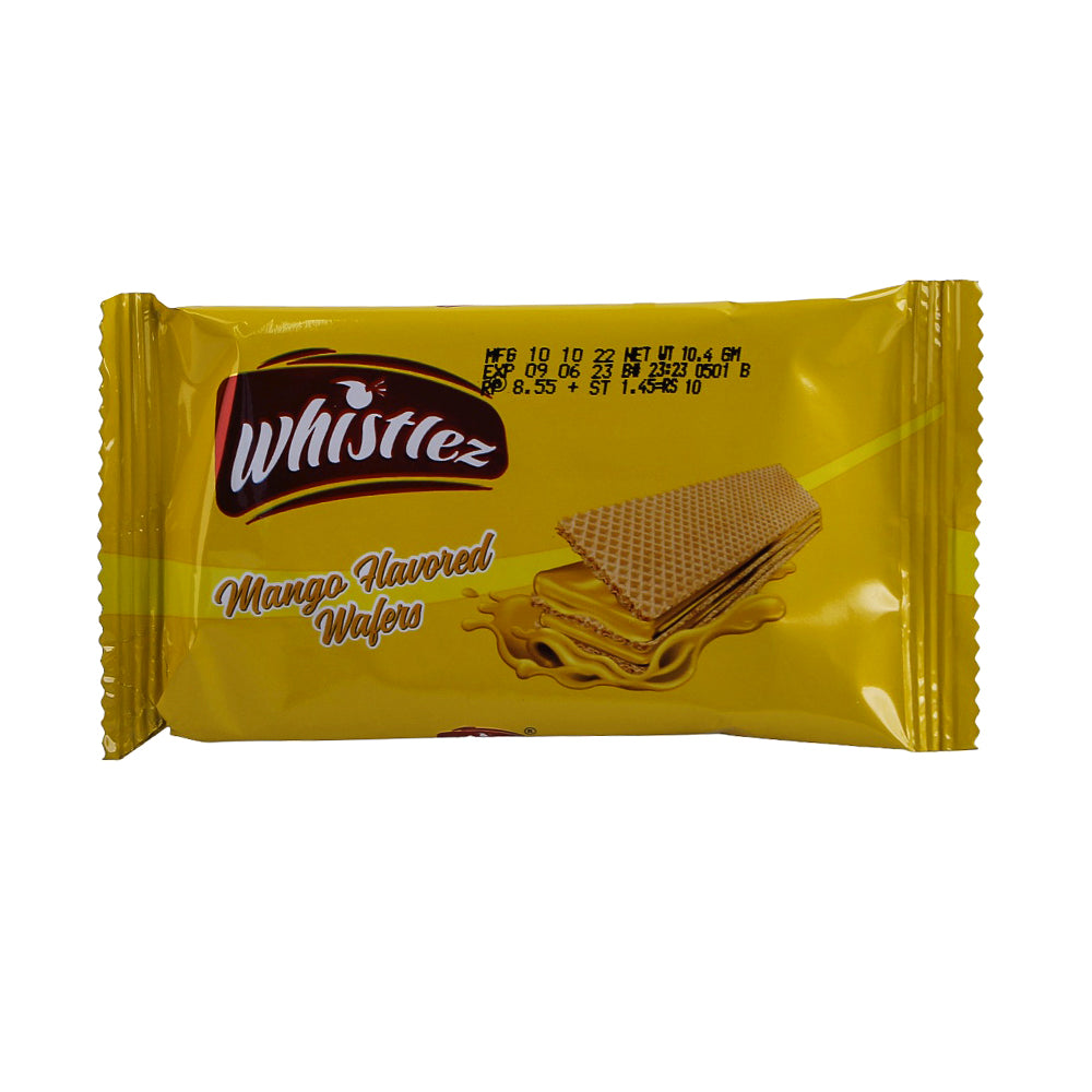 WHISTLEZ WAFERS MANGO SNACK PACK