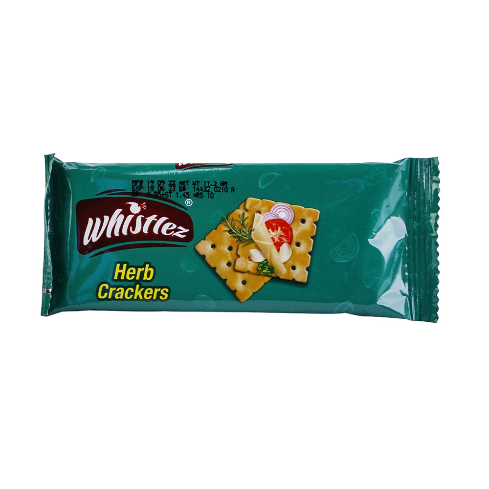 WHISTLEZ HERB CRACKER SNACK PACK