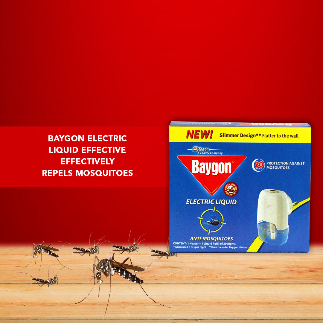 BAYGON ELECTRIC LIQUID ANTI MOSQUITES PACK