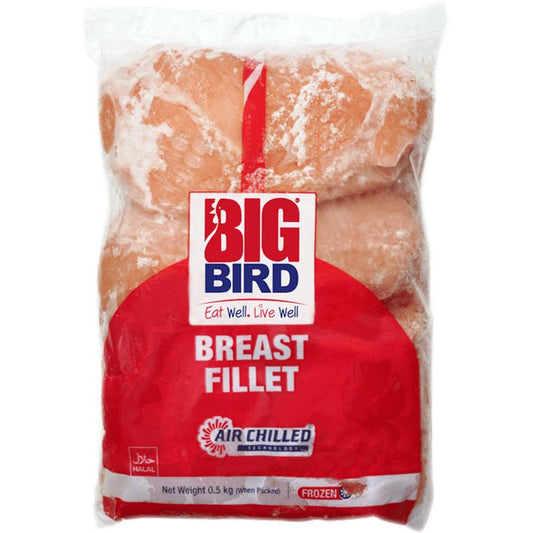 BIG BIRD BREAST FILLET 500 GM