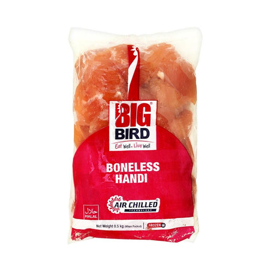 BIG BIRD BONELESS HANDI 500 GM