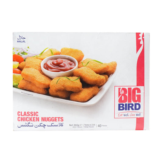 BIG BIRD CLASSIC NUGGETS 40 PC 880 GM