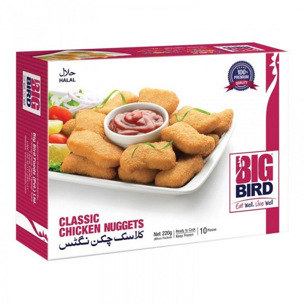 BIG BIRD CLASSIC CHICKEN NUGGET 220G