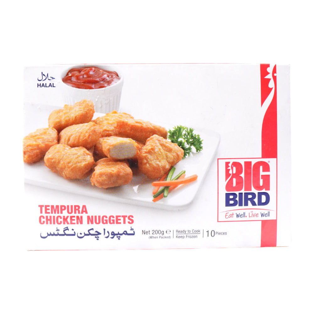 BIG BIRD TEMPURA CHCKN NUGGETS 200G