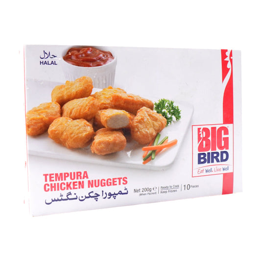 BIG BIRD TEMPURA CHCKN NUGGETS 200G