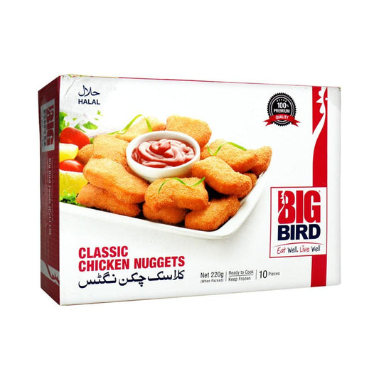 BIG BIRD SPICY CHICKEN NUGGETS 220 GRAM