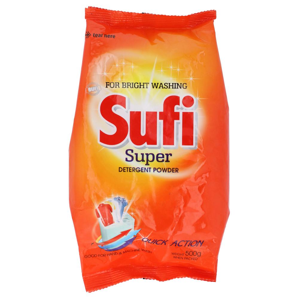 SUFI SUPER DETERGENT POWDER 500 GM BASIC