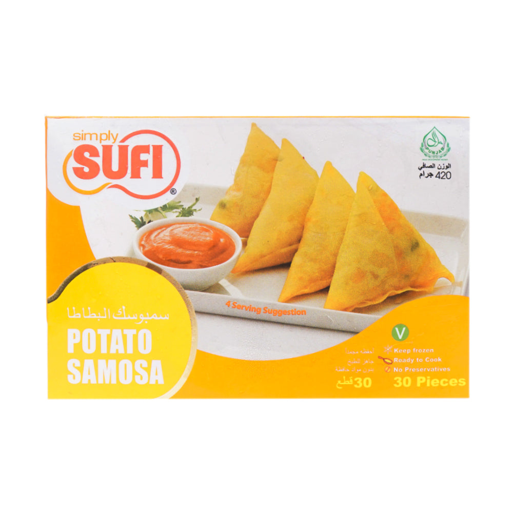 SUFI POTATO SAMOSA 30 PCS 420 GM