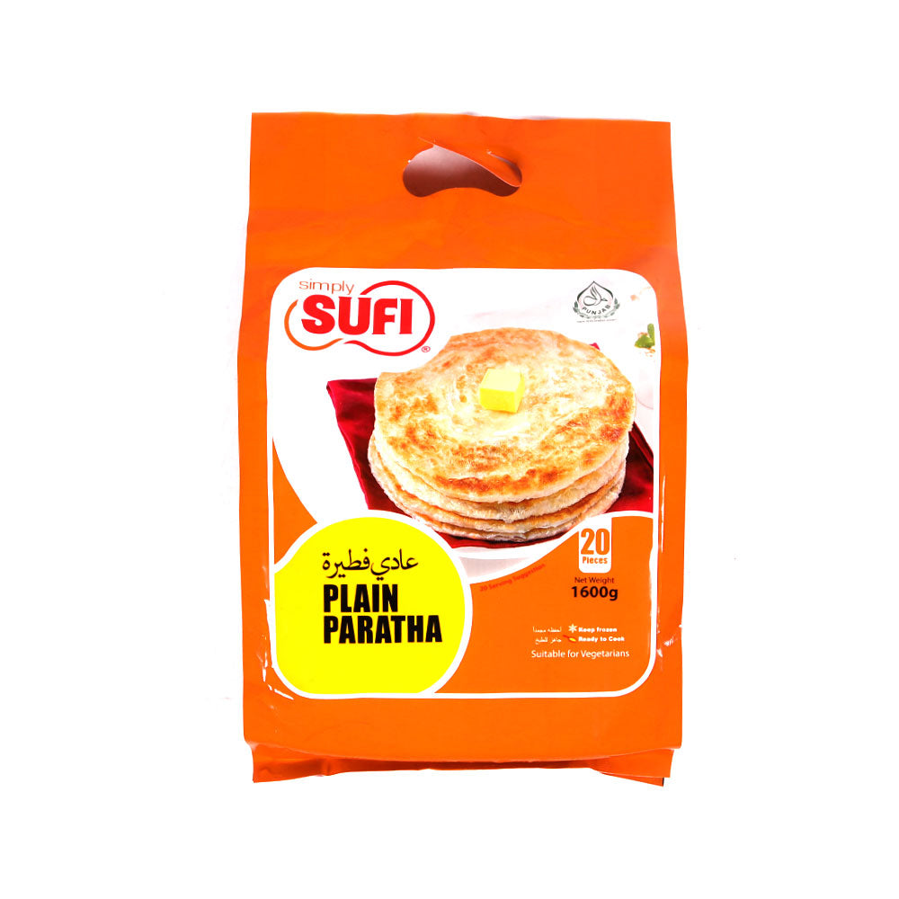 SUFI PLAIN PARATHA 20PCS 1600 GM