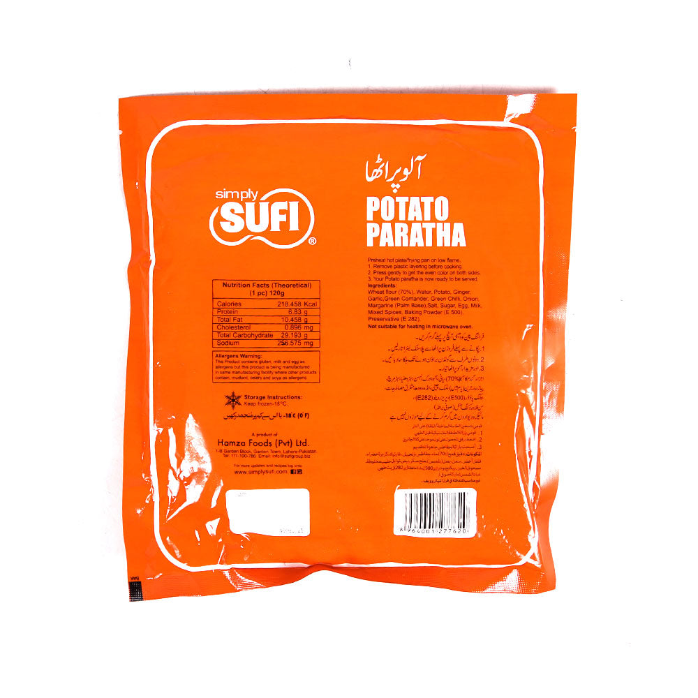 SUFI POTATO PARATHA 3 PCS 360 GM