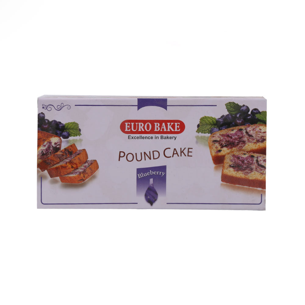 EURO BAKE POUND CAKE BLUEBERRY 275GM