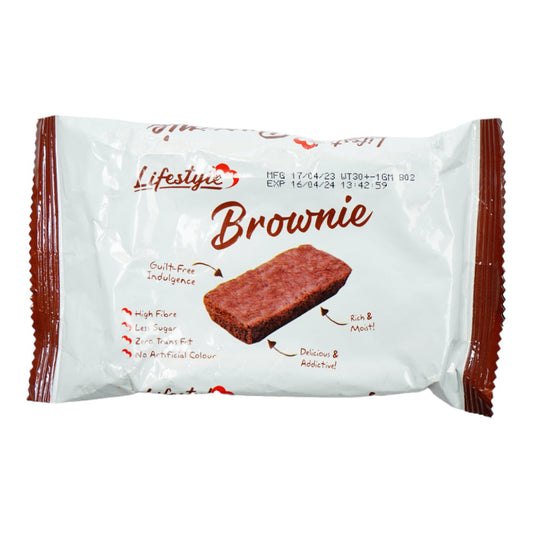 LIFESTYLE BROWNIE COOKIE GUILT FREE 40GM