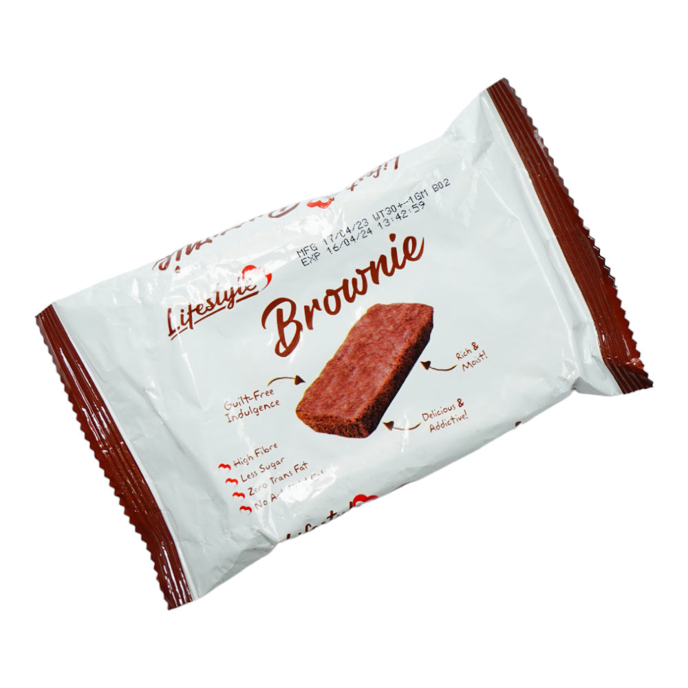 LIFESTYLE BROWNIE COOKIE GUILT FREE 40GM