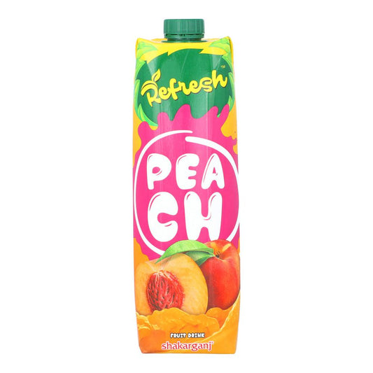 REFRESH PEACH FRUIT DRINK SHAKARGANJ 1L- CARTON