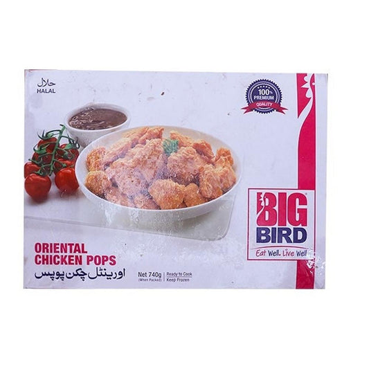 BIG BIRD ORIENTAL CHICKEN POPS 740GM