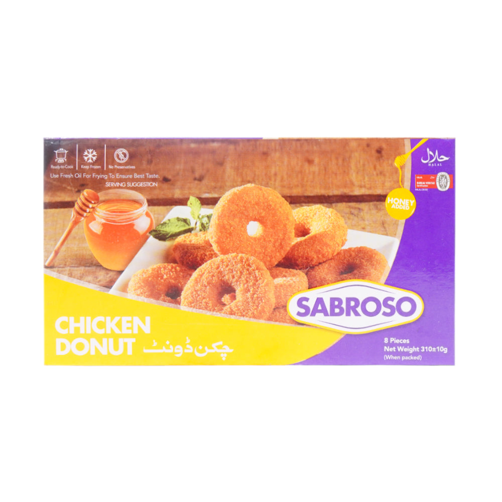 SABROSO CHICKEN DONUT 8 PCS 310 GM