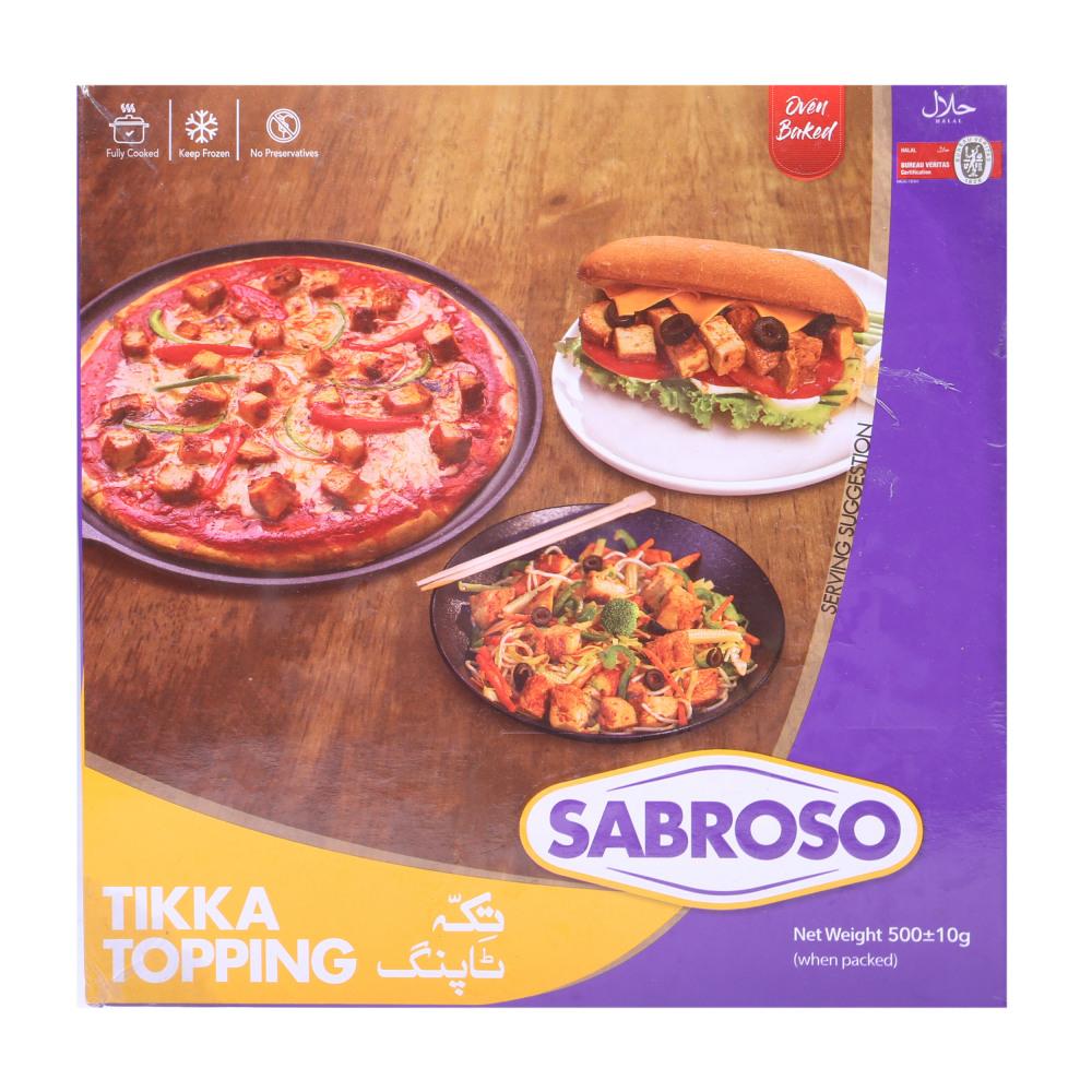 SABROSO TIKKA TOPPING 500 GM