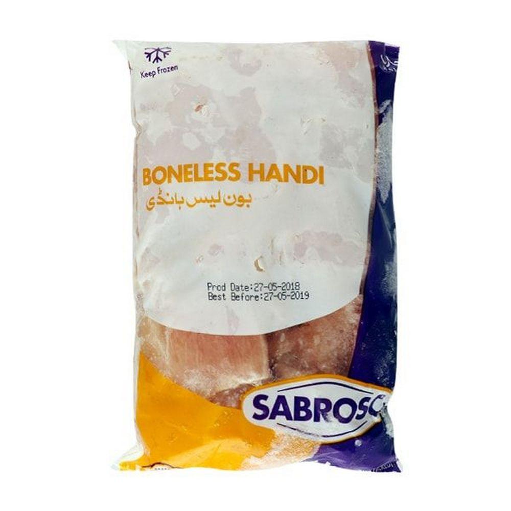 SABROSO BONELESS HANDI 1 KG