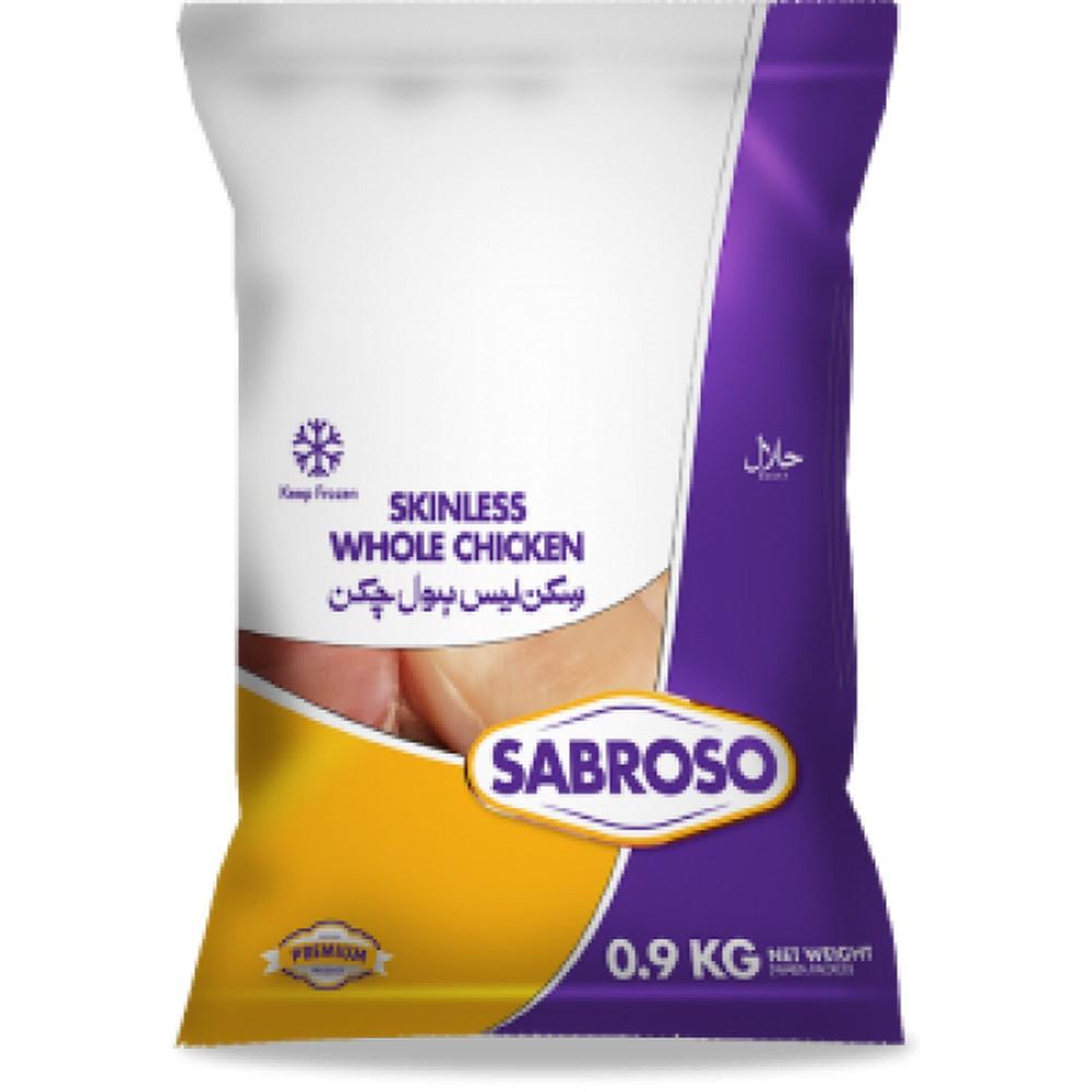 SABROSO S/L WHOLE CHICKEN 900 GM