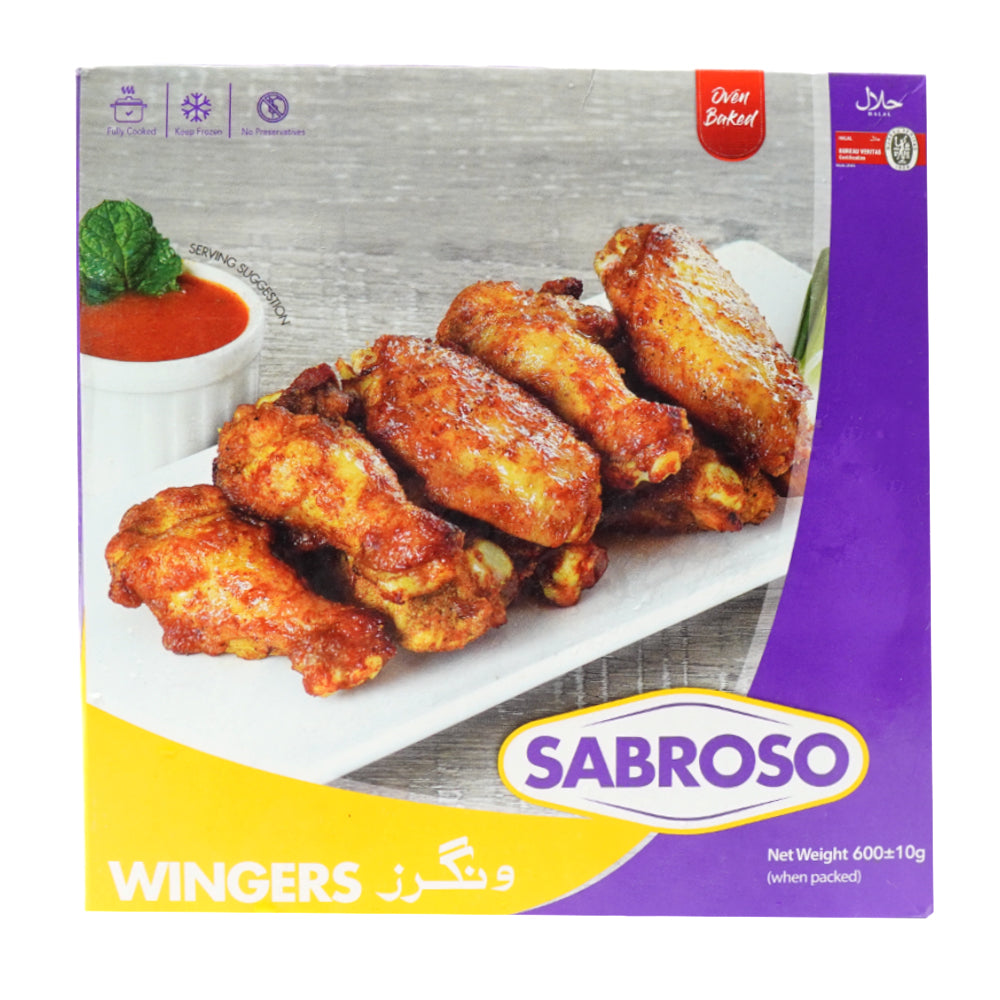 SABROSO WINGERS 600 GM