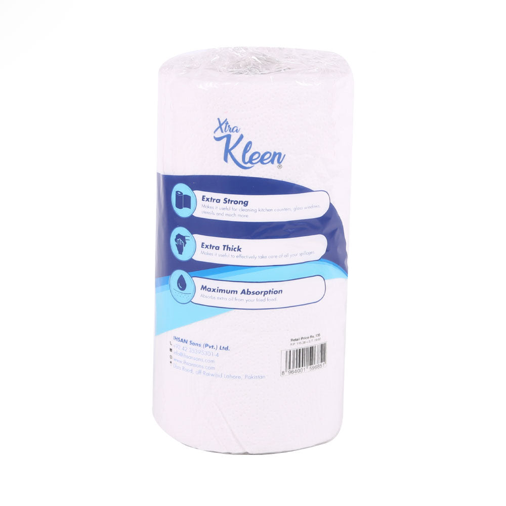 XTRA KLEEN 2PLY KITCHEN TOWEL TISSUE ROLL