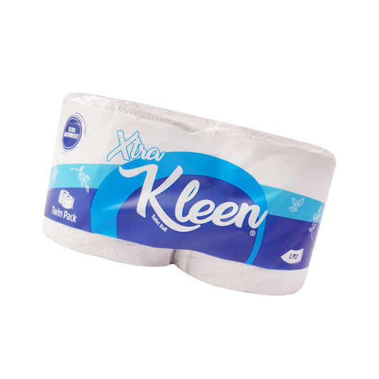 XTRA KLEEN TOILET ROLL TWIN PACK