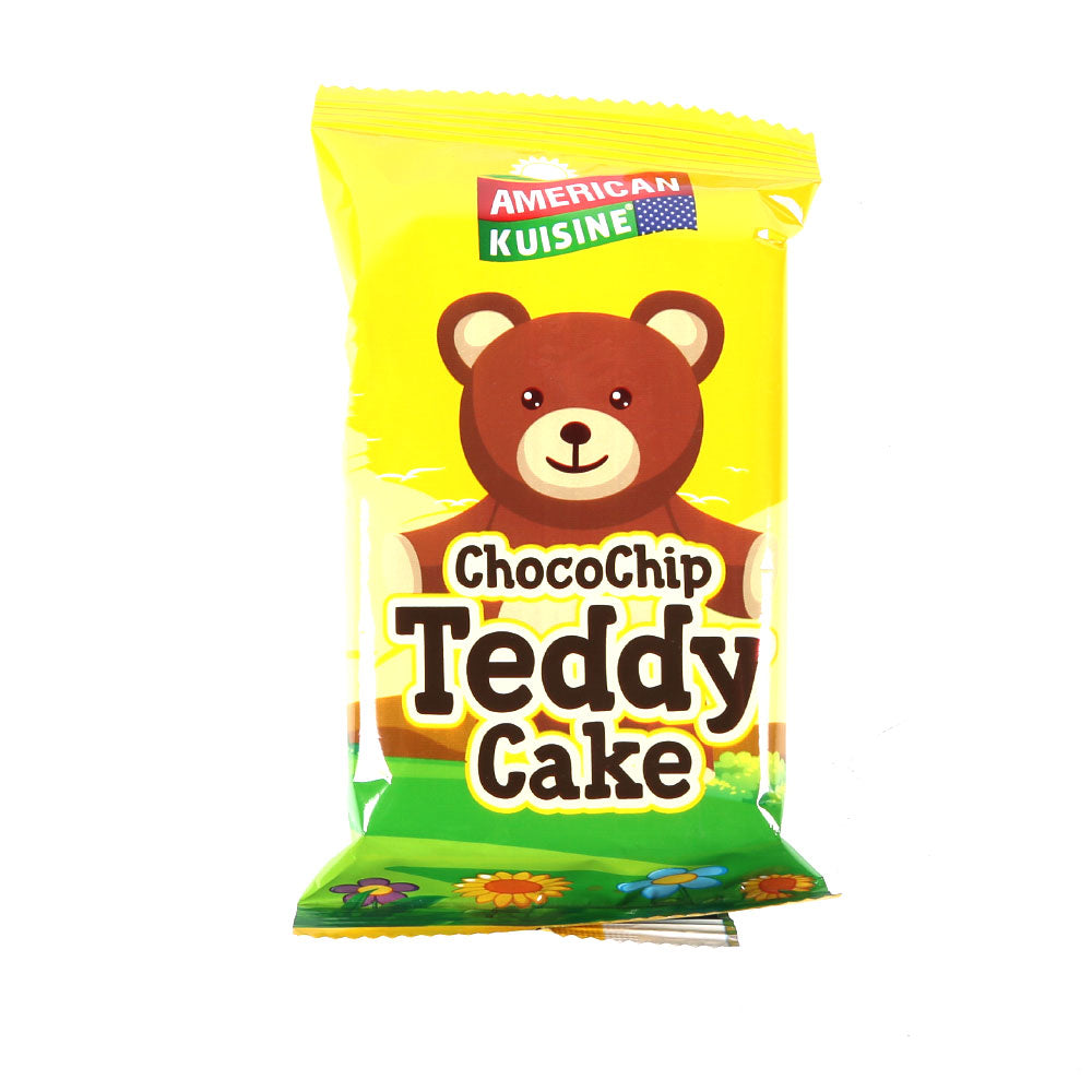 AMERICAN KUISINE TEDDY CAKE CHOCO CHIP 28GM