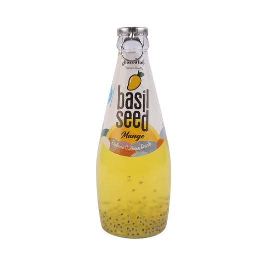 JUICEHUB BASIL SEED DRINK MANGO SUGAR FREE 290 ML